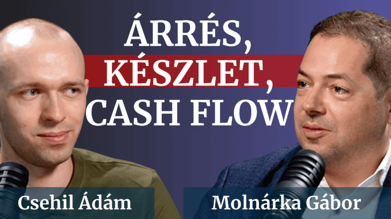 Read more about the article Árrés, készlet, cash flow – egy webshop kihívásai │ Molnárka Gábor